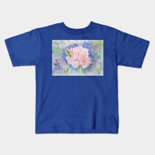 A pink rose Kids T-Shirt